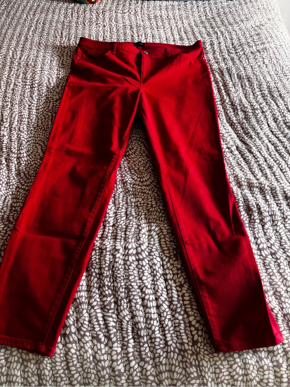 Red Talbots Jeans